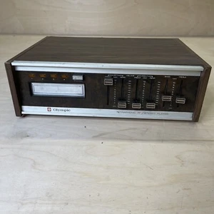 Olympic 8 Track Stereo Deck Vintage  Q-130 Tetraphonic - Picture 1 of 10