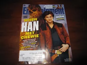 February 16, 2018 issue of Entertainment Weekly Star Wars Suotamo Ehrenreich #24 - Picture 1 of 1