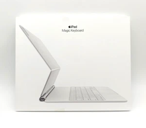 Apple Magic Keyboard pour clavier iPad Pro 12,9 - Blanc QWERTZ FR - Photo 1/7