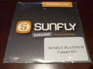 SUNFLY PLATINUM KARAOKE DISC SFPL019 VOLUME 19 CD+G SEALED 15 TRACKS - Imagen 1 de 1