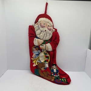 Schöne Nadelspitze 3D Weihnachtsmann 20 Zoll - Bild 1 von 5