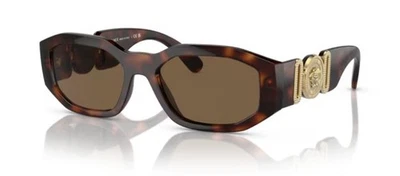 VERSACE VE4361 521773 Havana Brown 53mm Unisex Sunglasses - Image 1 of 4
