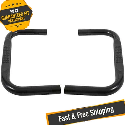 Dee Zee DZ3700301 Universal Nerf Bars - 3" Round - 32" Long - Black - Image 1 of 4