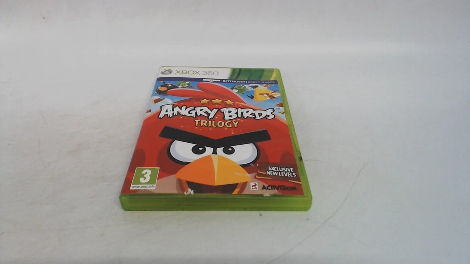 Angry Birds Trilogy (Xbox 360) With Manual, , Activision, 2012, X - Image 1 of 2
