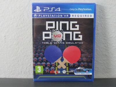 Ping Pong VR (PSVR/Playstation 4, 2017) PEGI Release BRAND NEW - Image 1 of 3