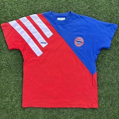 Retro FC Bayern München 90er Jugend Training Fußball Trikot/Jersey/Shirt/Maglia - Bild 1 von 4