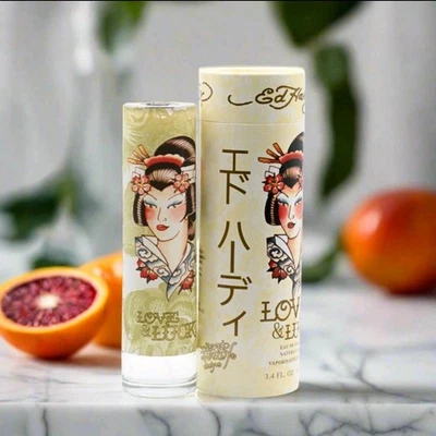 Ed Hardy Love & Luck 女士香水 3.4 盎司淡香水喷雾 全新 — 第 1/4 张图片