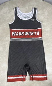 Reshot Wadsworth Grizzlies (OH) grau rot Wrestling Singlet Gr. XS 1251 - Bild 1 von 13