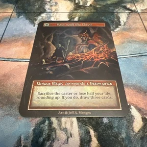 Pact with the Devil - Alpha Unique Foil Sorcery: Contested Realm - Picture 1 of 8