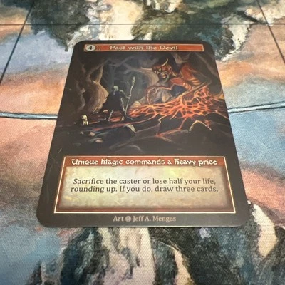 Pact with the Devil - Alpha Unique Foil Sorcery: Contested Realm - Image 1 of 4