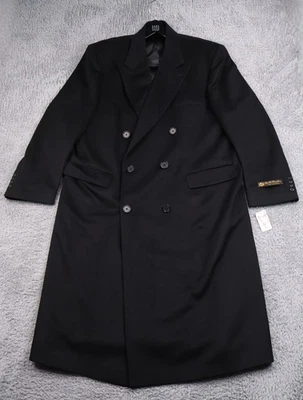 Saks Fifth Avenue Loro Piana Overcoat Mens 48R 100% Cashmere Double Breasted NWT - Image 1 of 4