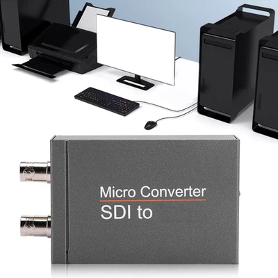 Mini Hd Sdi To Hd/3G-Sdi Converter Support 1080P Local Looping Output Signals A - Image 1 of 4