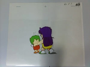 Dr. Slump Arale Chan & Gatchan Cel Original Production Animation Art A13 - Bild 1 von 9