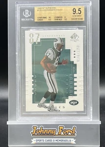 2000 SP Authentic Laveranues Coles Future Watch Rookie #0196/1250 BGS 9.5 #135 - Picture 1 of 2
