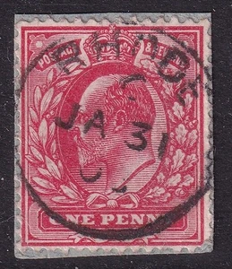 GB IRLAND Edward 7th POSTMARK / CANCEL "RHODE" 1903 ? - Bild 1 von 1