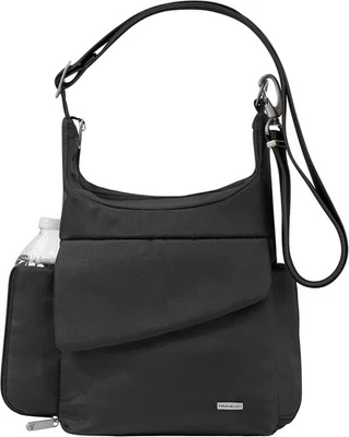 Travelon Bolso Mensajero Clásico Antirrobo Talla Única, Negro  Foto 1 de 4