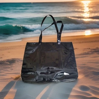 Bolso de Mano Givenchy Parfums Negro Imitación Cuero Otoño Foto 1 de 4