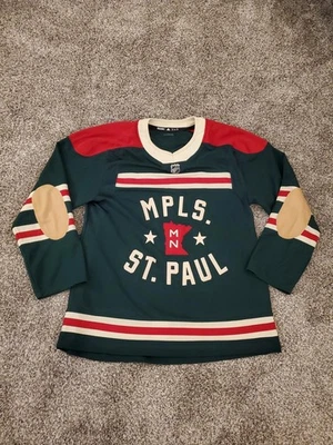Minnesota Wild - 2022 Blank Adidas Aeroready Winter Classic Jersey 54 (XL)  - Image 1 of 4