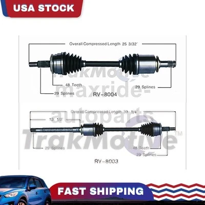 Junta de eje CV del lado del conductor del pasajero delantero para Land Rover LR3 2005 2006 2007 Foto 1 de 3