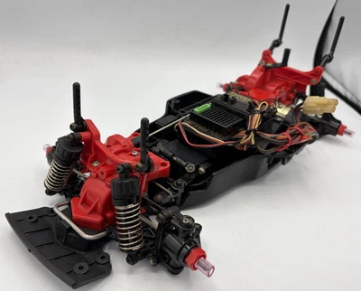 Per parti di ricambio telaio TAMIYA TA02 TA-02 con ESC e motore - Immagine 1 di 4