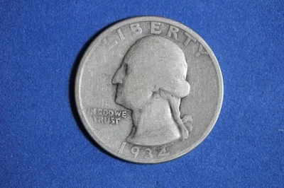 ESTATE FIND 1934 Washington Quarter #K57447 - Image 1 of 2