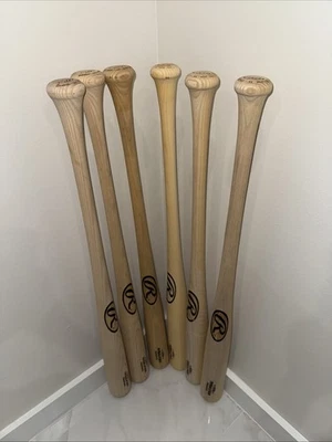 LOTE de murciélagos de madera Rawlings ASH 34 I13 C271 Foto 1 de 4