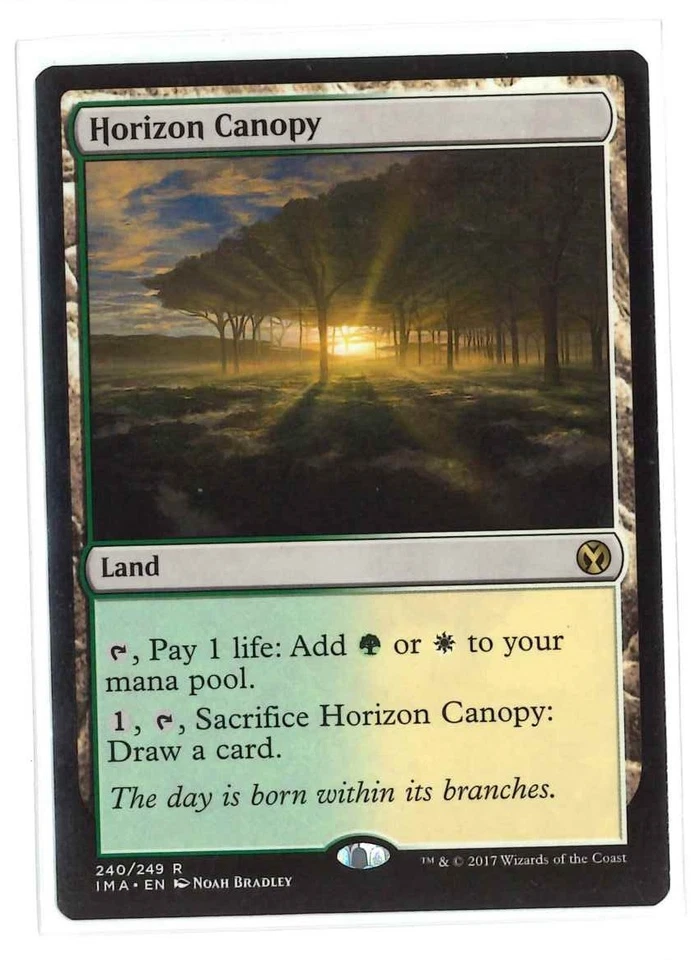 MTG Iconic Masters - 1x Horizon Canopy - NM - Image 1 of 1
