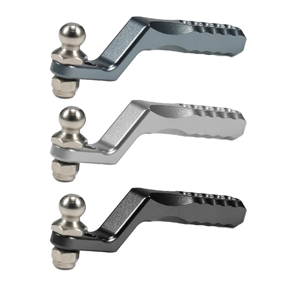 RC Crawler Tow Hook Hook Aluminium ALLIAGE RC TOW Hitch pour 1/10 1/8 RC - Photo 1/1