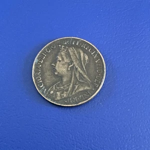 1896 Farthing Victoria Coin - Picture 1 of 2