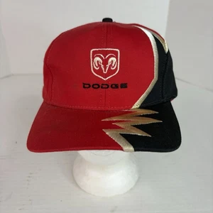 Vintage Dodge Ram Mütze, rot Darkside, Kati Kopfbedeckung, verstellbarer Riemen, Logo - Bild 1 von 9