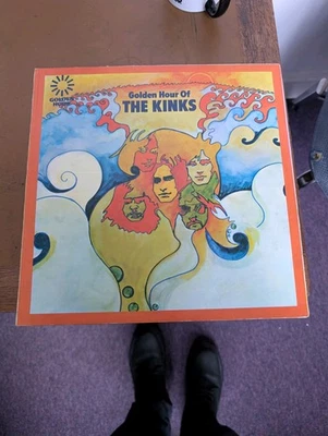 The Golden Hour Of The Kinks  Vinyl LP Embossed Sleeve 1971 - Image 1 of 4
