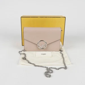 Fendi 8BS006 F Logo Chain Crossbody Bag 115629435 - Picture 1 of 12
