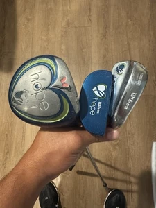 Wilson Hope Jr. Girls 3 clubs - Driver w/ Headcover RH 39.5”. - Picture 1 of 11