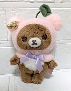 Rilakkuma Korikogu Jewel Cherry Hanging Plush Chiiroikoguma - Picture 1 of 3