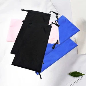  5 Pcs Soft Spectacle Pouch Travel Glasses Storage Bag Sunglasses - Picture 1 of 11