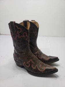Yippee Ki Yay Old Gringo Women’s Chocolate Pink Pecos Western Boot Size 8B - Picture 1 of 9