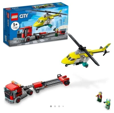 LEGO CITY: Rescue Helicopter Transport (60343) - Image 1 of 4