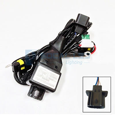 HID Relay Harness H13 (9008) 35W/55W Bi-Xenon Hi/Lo H/L Wiring Controller Kit - Image 1 of 4