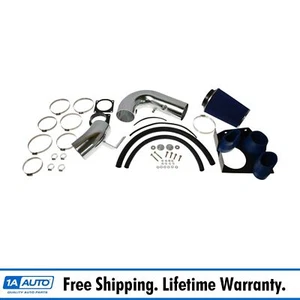 Performance Cold Air Intake CAI w Heat Shield Blue Filter for Expedition F150 - Picture 1 of 12
