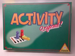 PIATNIK ACTIVITY ORIGINALAUSGABE 1995 - LACHSALVEN, RAUCHENDE KÖPFE, AKTIONEN... - Bild 1 von 4