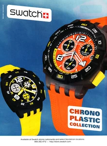 SWATCH WATCH MAGAZINE promo ad #061 ORIGINALE 2008 "NON UN OROLOGIO" - Foto 1 di 1