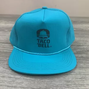 Sombrero de camionero retro Taco Bell vintage uniforme a presión años 90 marca crest HTT-3818 - Imagen 1 de 10