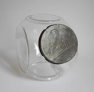 Bonbonglas stapelbar antik Vorratsglas Tante Emma Kolonialwaren Glasbehälter - Bild 1 von 13