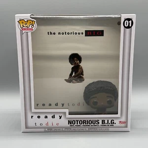 Funko Pop! Álbumes #01 Notorious B.I.G. Figura de vinilo lista para morir Biggie sellada - Imagen 1 de 6