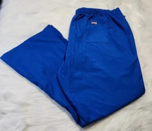 Cherokee Workwear Scrub Pants  Bottoms  4101 Blue  Size 2XL Women's NWT  - Picture 1 of 4