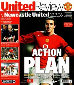 Manchester United v Newcastle United 2005-2006 Premier League 12/03/2006 - Picture 1 of 1
