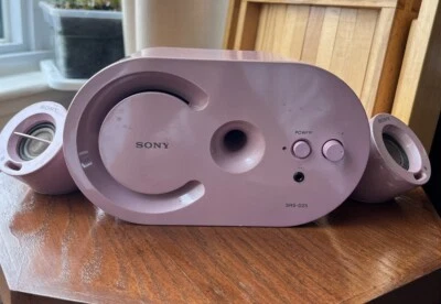 Sistema de altavoces Sony SRS-D25 ROSA FUNCIONANDO Foto 1 de 4