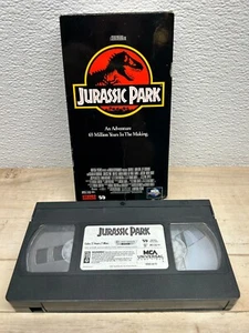 Vtg 1993 Jurassic Park VHS Movie With Sam Neill - Picture 1 of 10