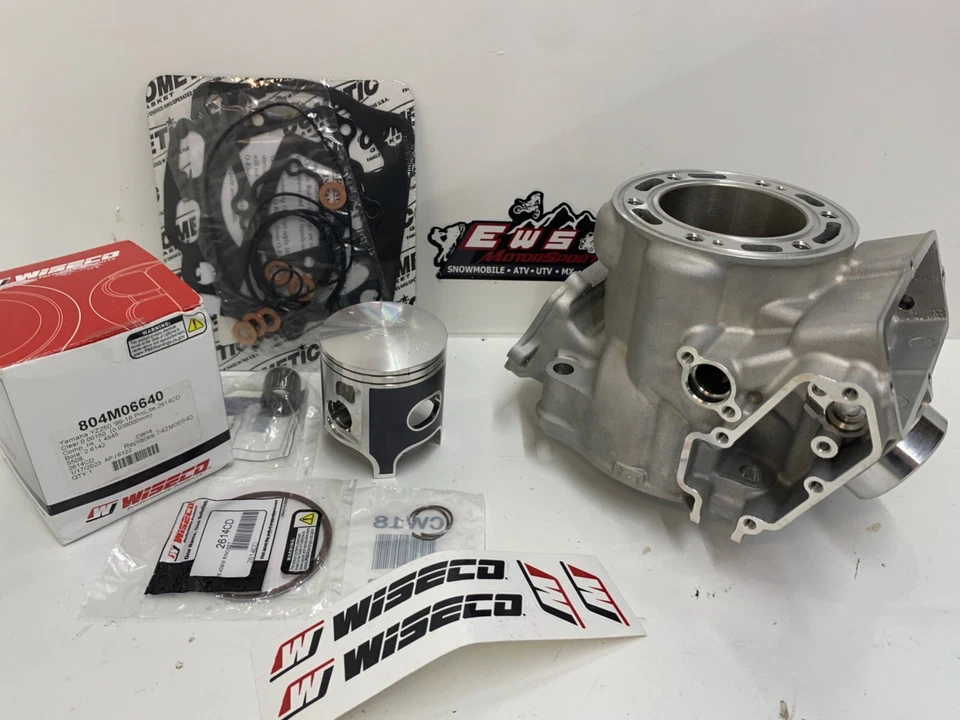 YAMAHA YZ 250 TOP END REBUILD KIT CYLINDER, WISECO PISTON, GASKETS 1999-2018 - Image 1 of 1