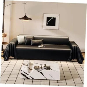 Premium Faux Leather Couch Cover, Sofa Cover Washable, Waterproof Couch Cover - Picture 1 of 8
